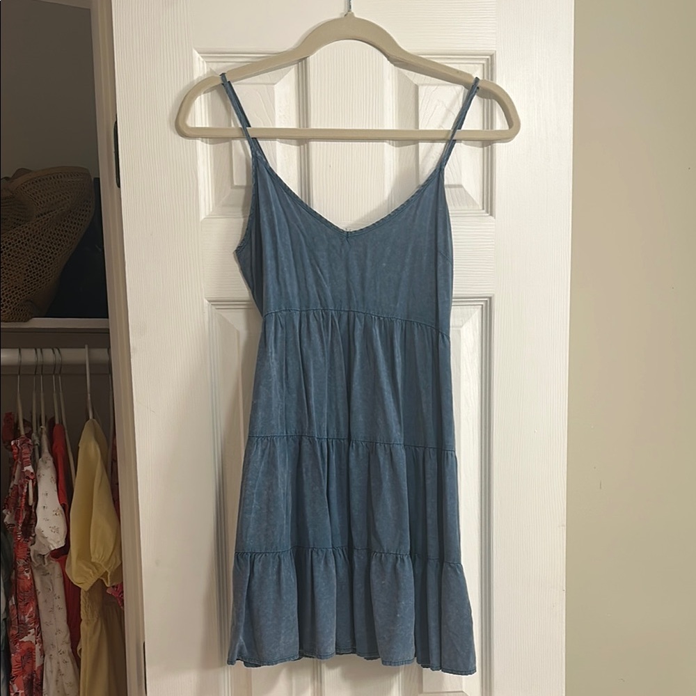 Altar’d State Denim-like mini dress